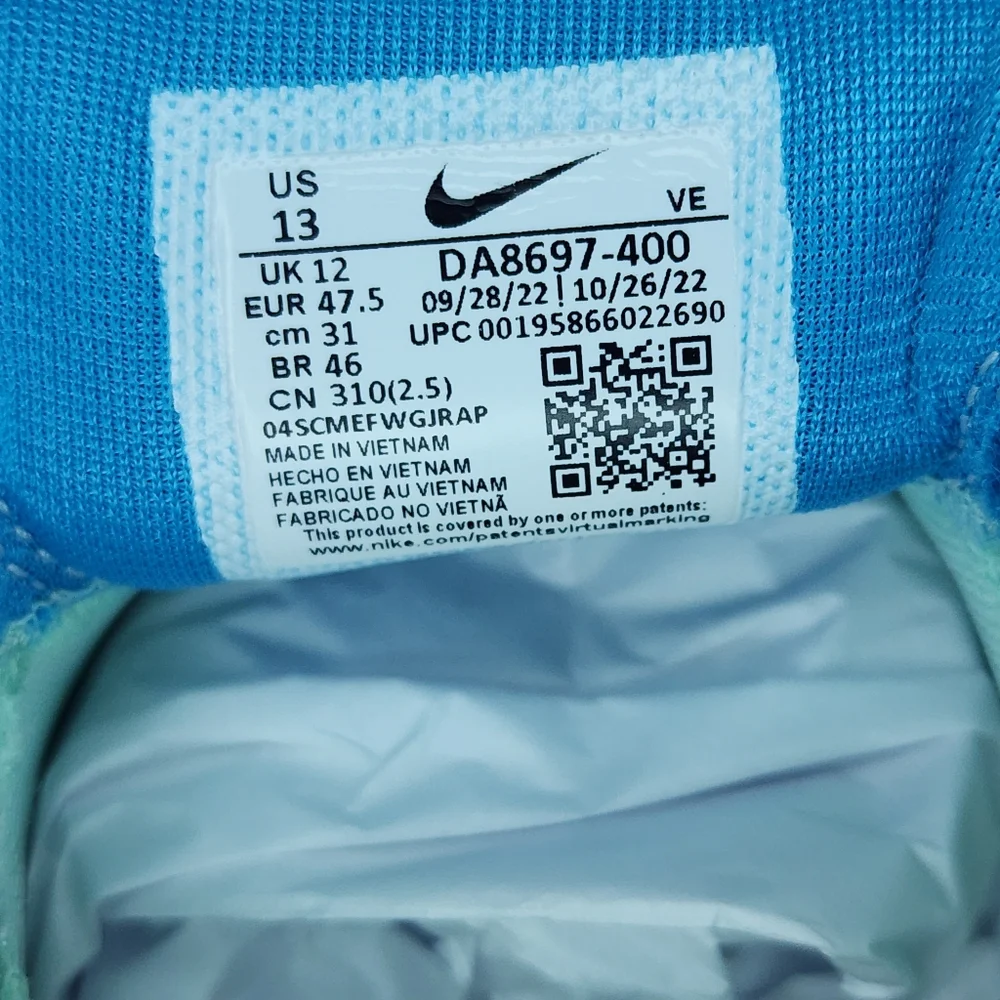 NWOB Nike Pegasus Trail 3 'Laser Blue Habanero Red', Mens 13 - Picture 10 of 10